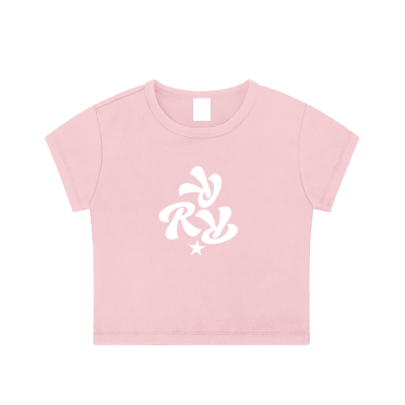 Three R Star Washed Crop Top