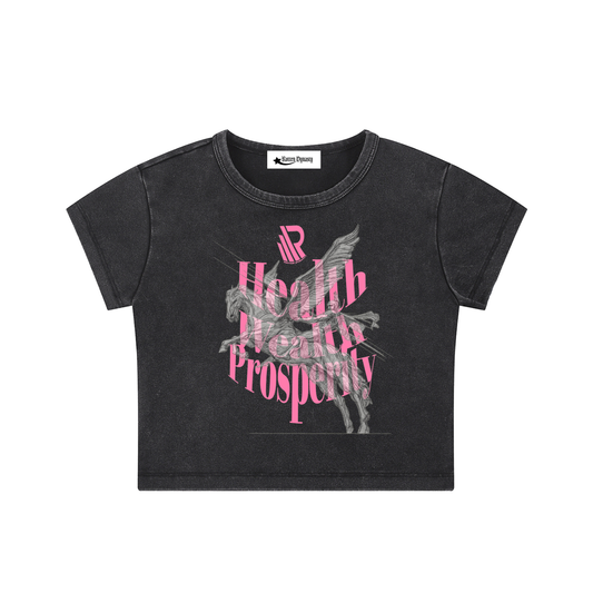 HWP Washed Crop Top | Urban Streetwear Style Meets High-Performance Active lounge