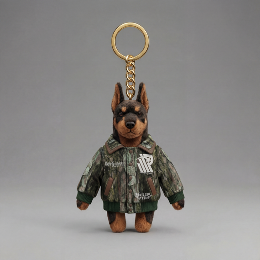 Bag Companion X Rotten Dynasty Plushy Doberman
