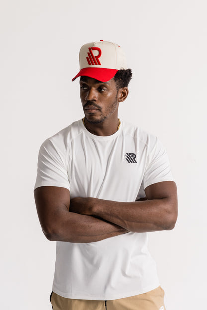 R-Logo Snapback Jupiter Red