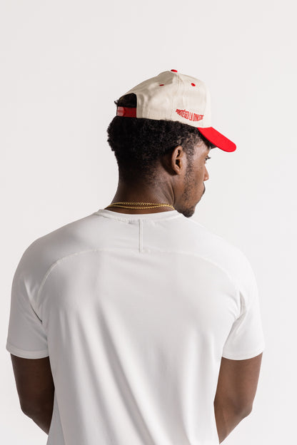 R-Logo Snapback Jupiter Red