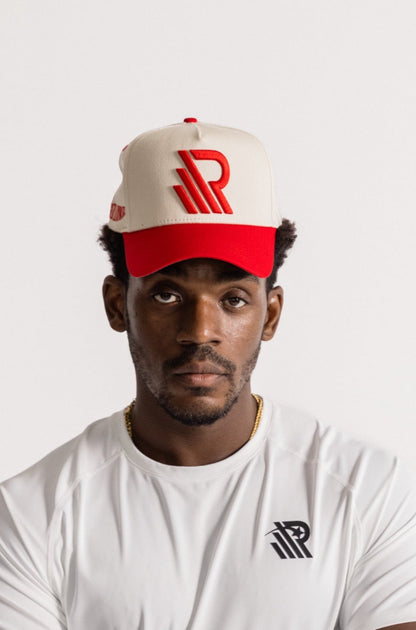 R-Logo Snapback Jupiter Red