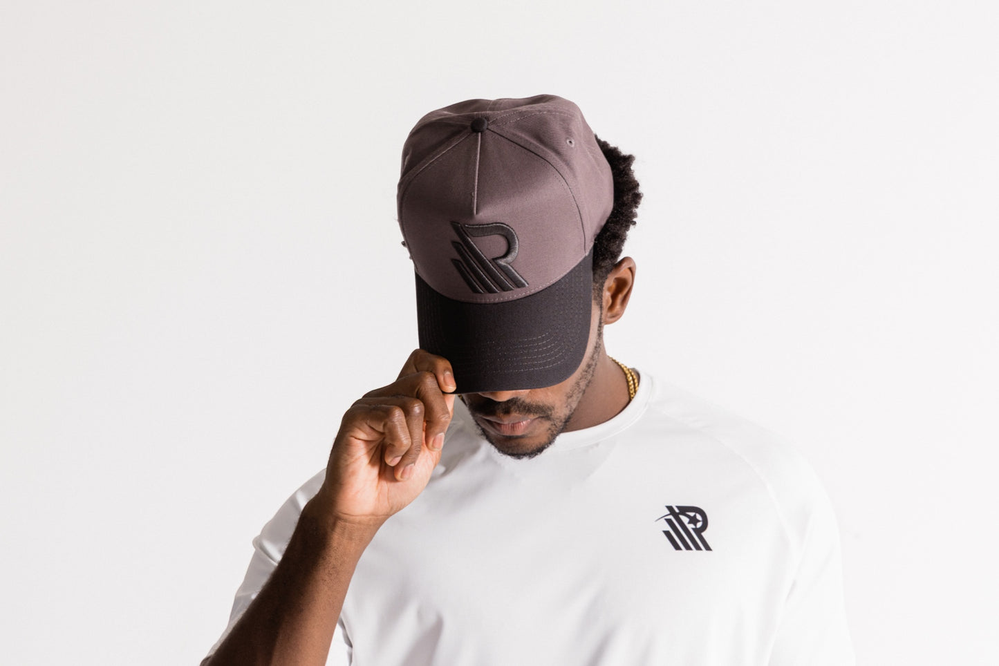 R-Logo Wolf grey Snapback