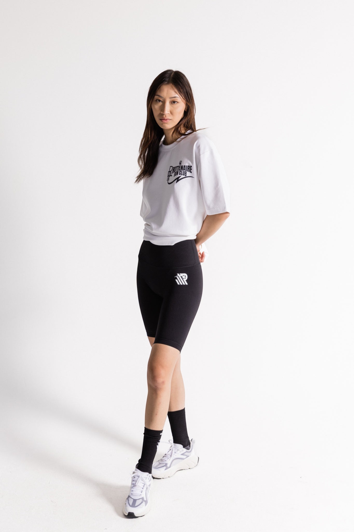 Thigh-Length Biker Shorts