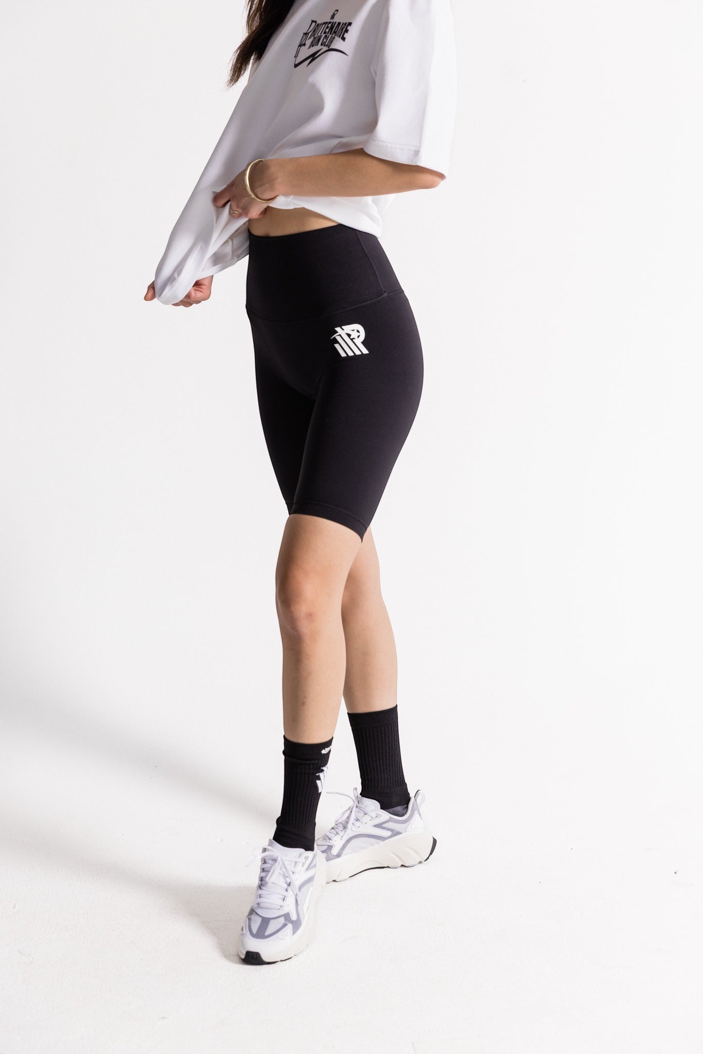 Thigh-Length Biker Shorts