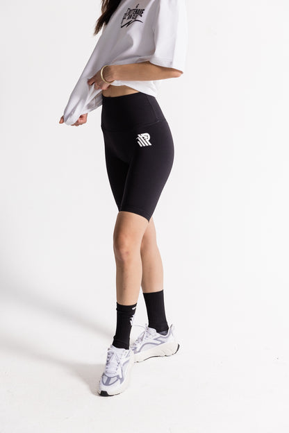 Thigh-Length Biker Shorts