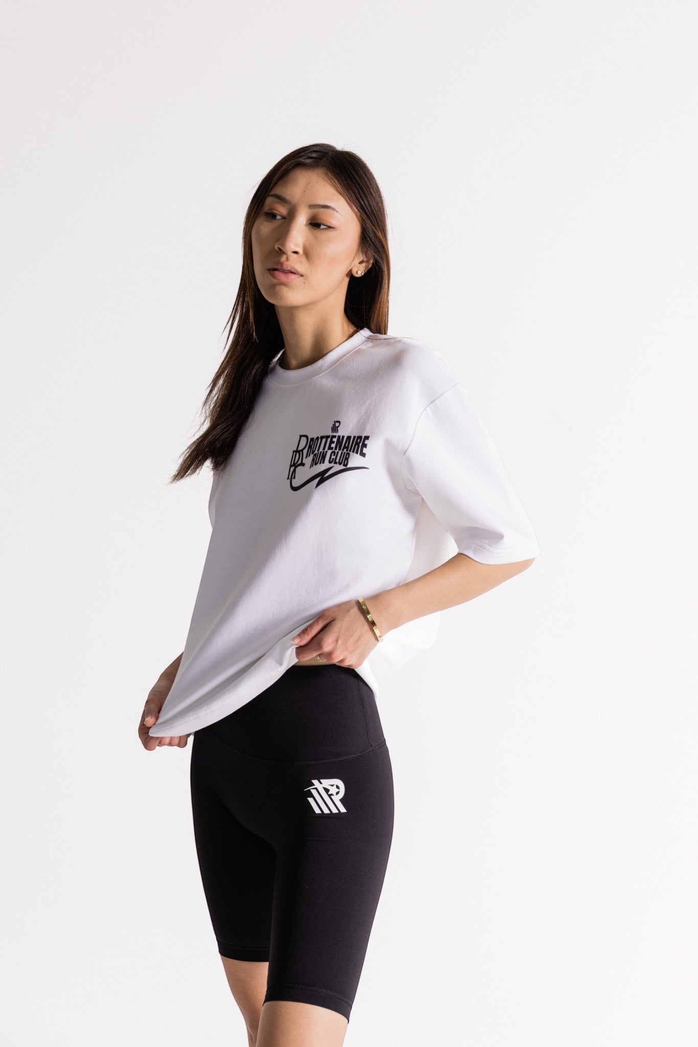 Thigh-Length Biker Shorts