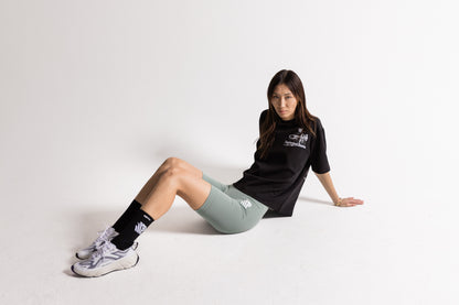 Thigh-Length Biker Shorts