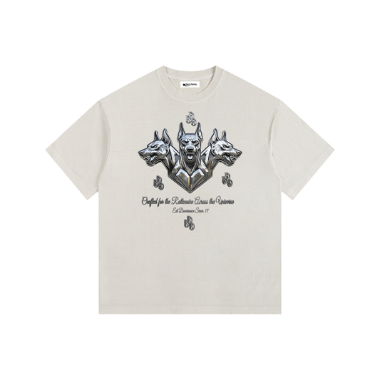 Vintage Washed Oversized Cotton T-Shirt